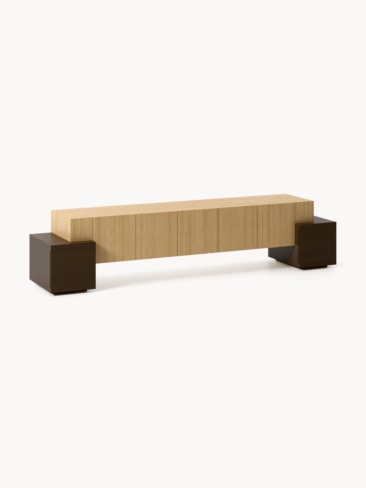 Pino Modern Tasarım Ahşap TV Ünitesi 210cm Genişlik - Velotti