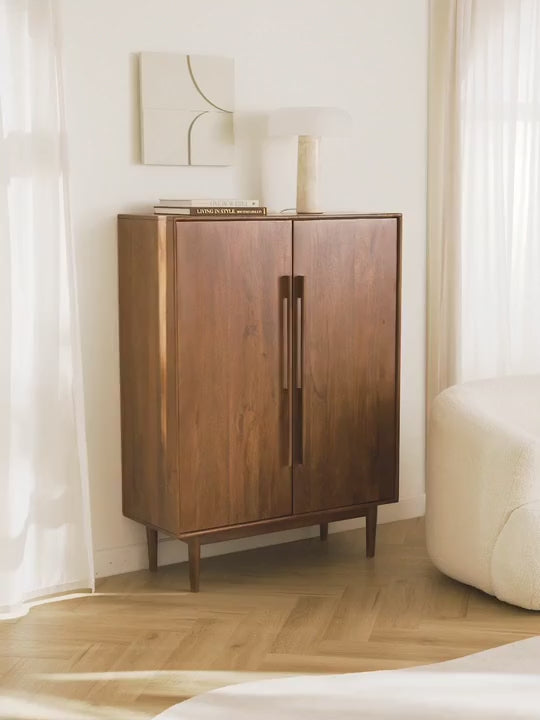 Paul Masif Mangooğacı Highboard 100x135cm