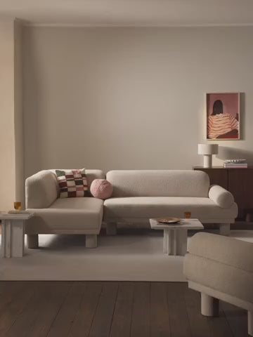 Lilo Bouclé Köşe Koltuk - Modern ve Şık Tasarım