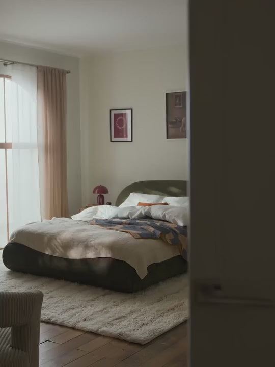 Alba Teddy Buklet Kumaşlı Depolamalı Yatak