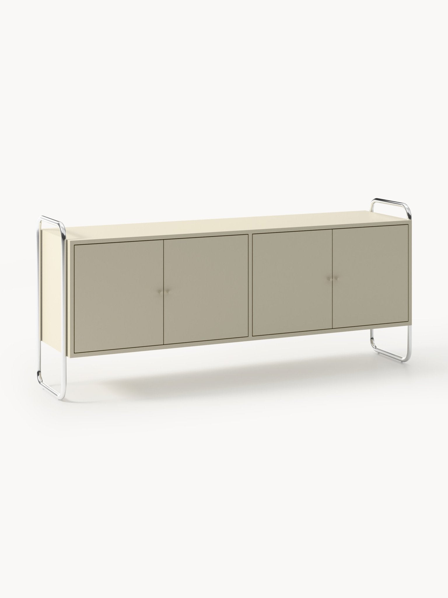 Robyn Metal Dressoir 180 cm Endüstriyel Tasarım Modern Konsol - Velotti