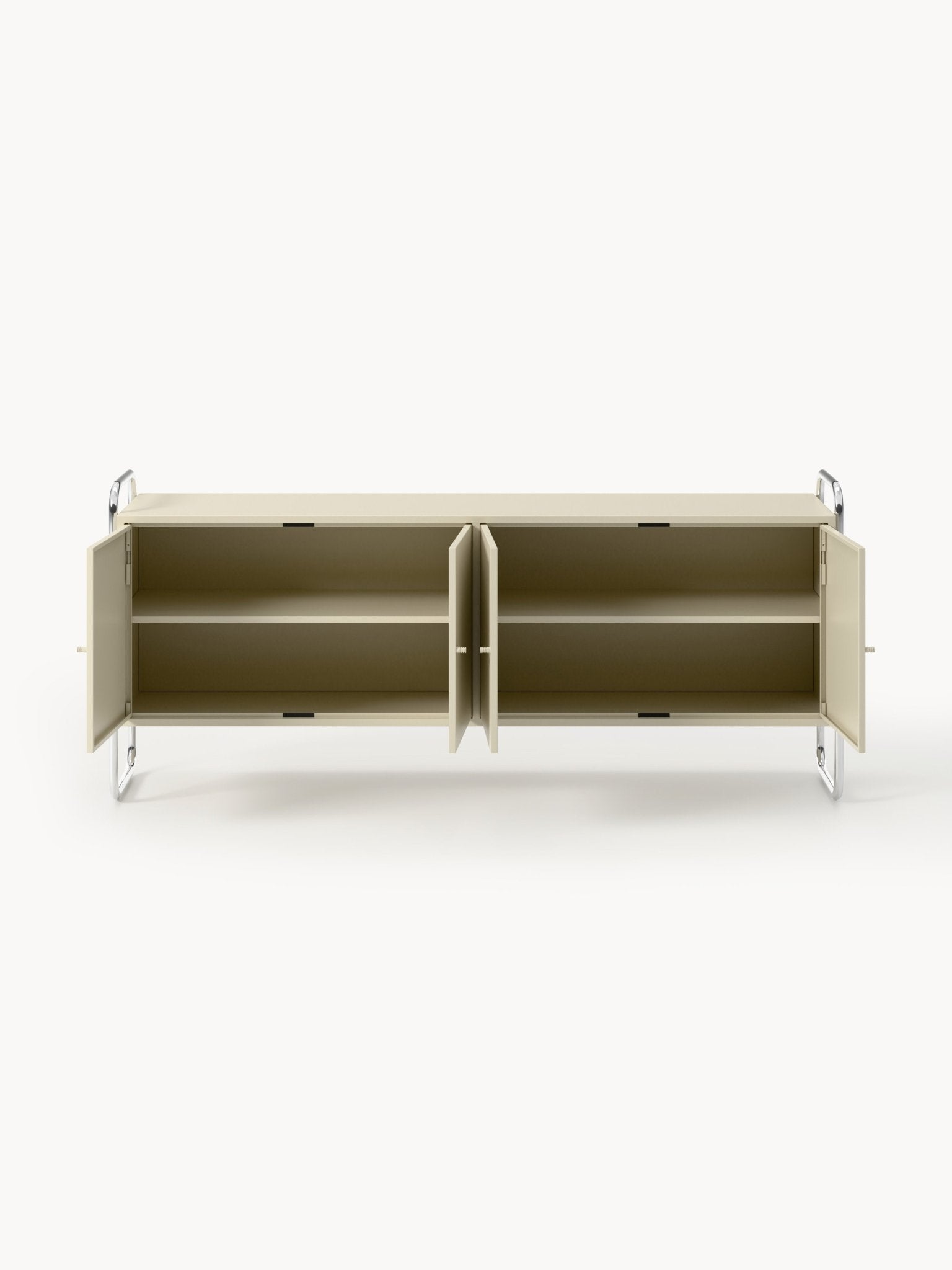 Robyn Metal Dressoir 180 cm Endüstriyel Tasarım Modern Konsol - Velotti