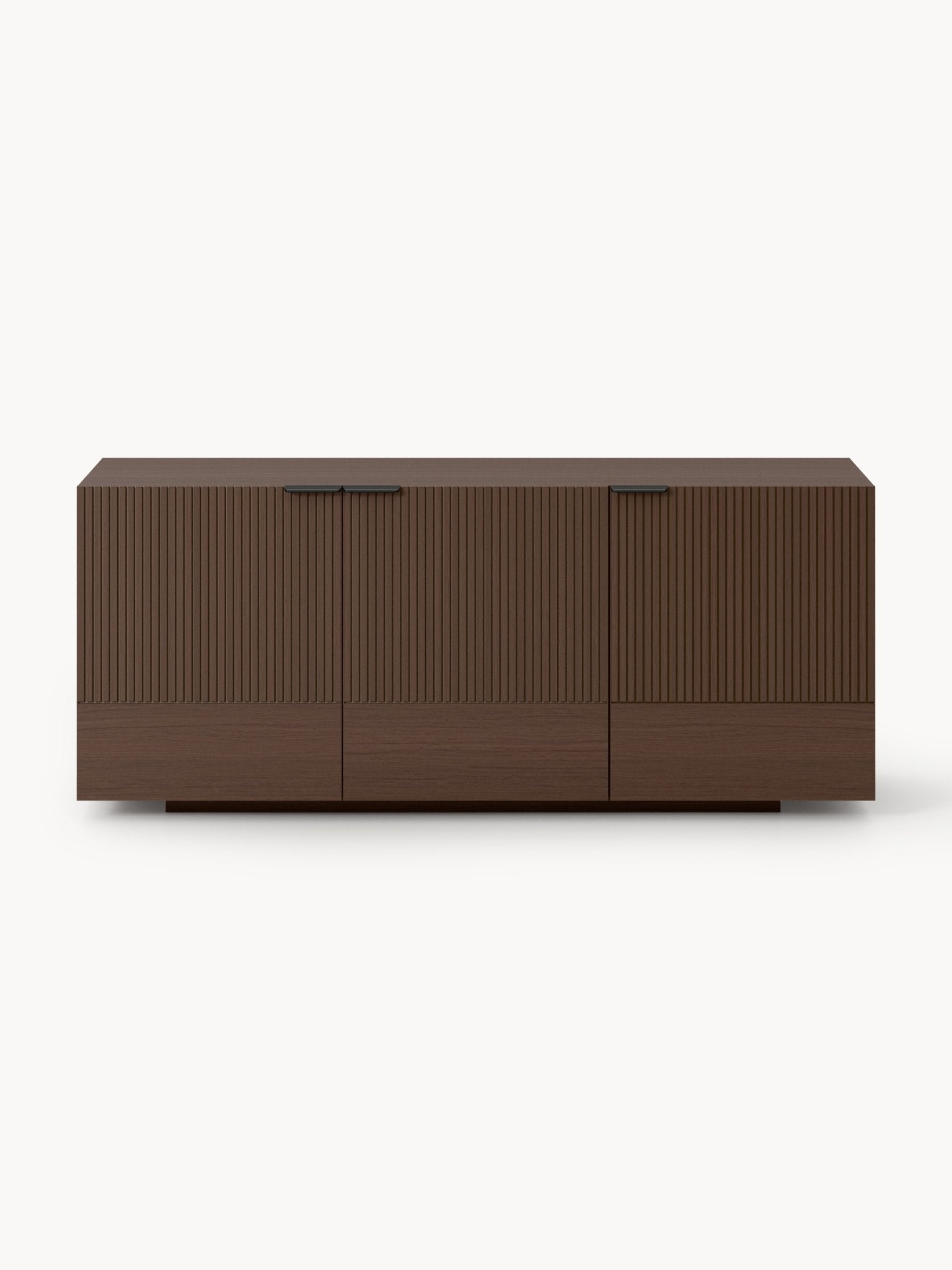 Sato Ahşap Konsol, Modern Minimalist Tasarım ve Doğal Meşe Doku - Velotti