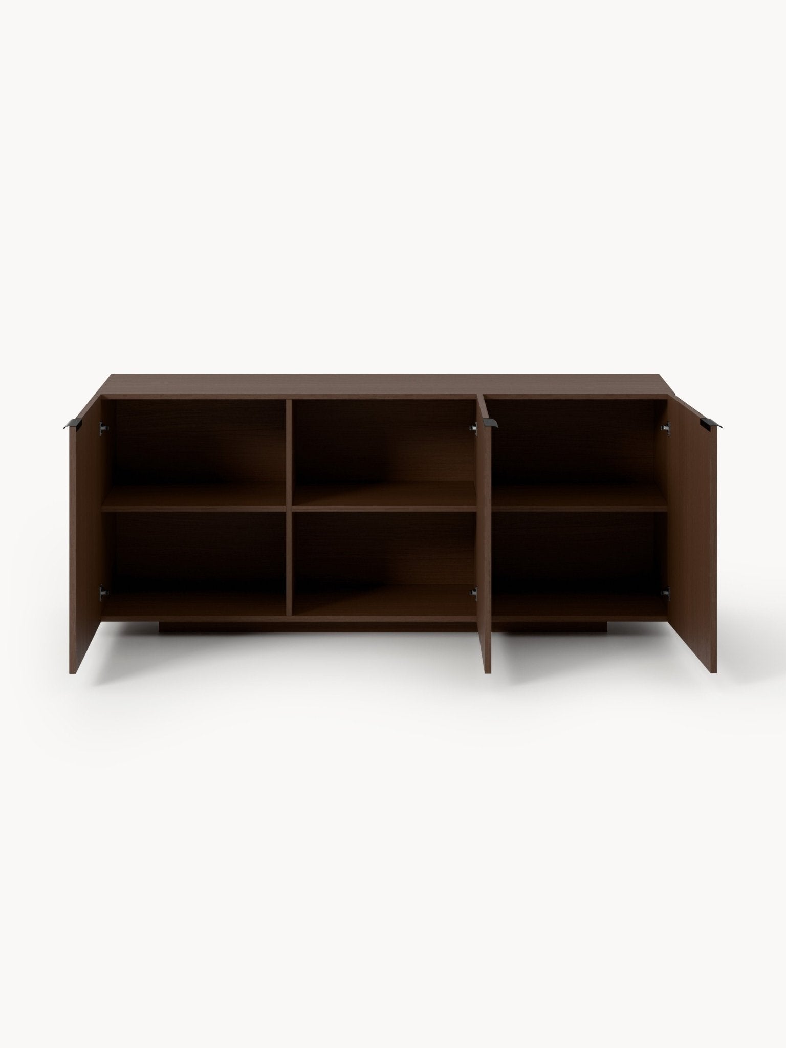 Sato Ahşap Konsol, Modern Minimalist Tasarım ve Doğal Meşe Doku - Velotti