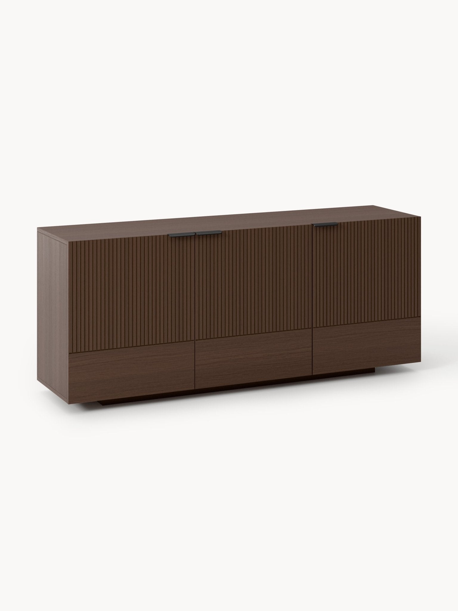 Sato Ahşap Konsol, Modern Minimalist Tasarım ve Doğal Meşe Doku - Velotti