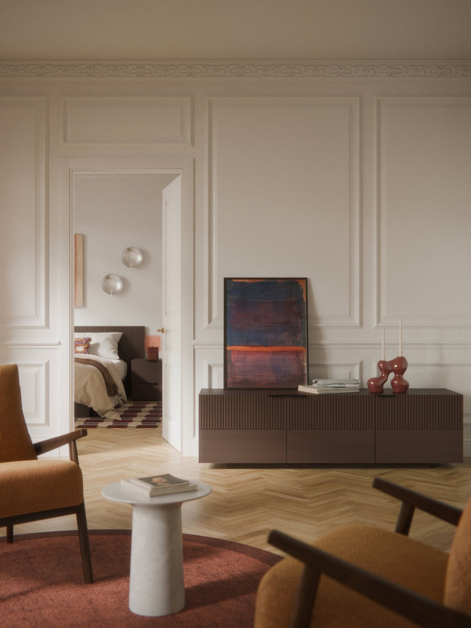 Sato Minimalist Ahşap TV Konsolu - Velotti