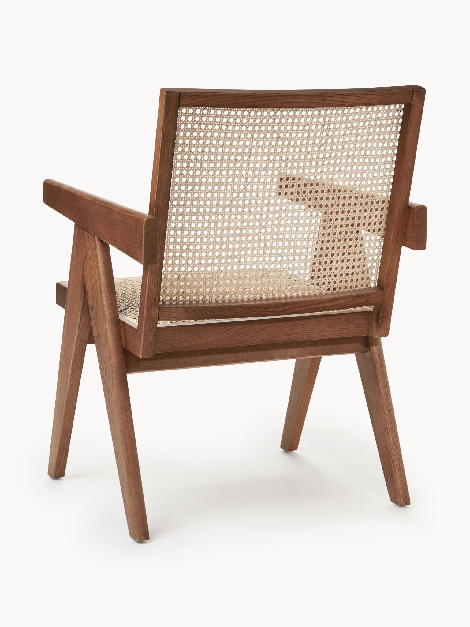 Sissi Masif Meşe ve Rattan Lounge Koltuk - Velotti