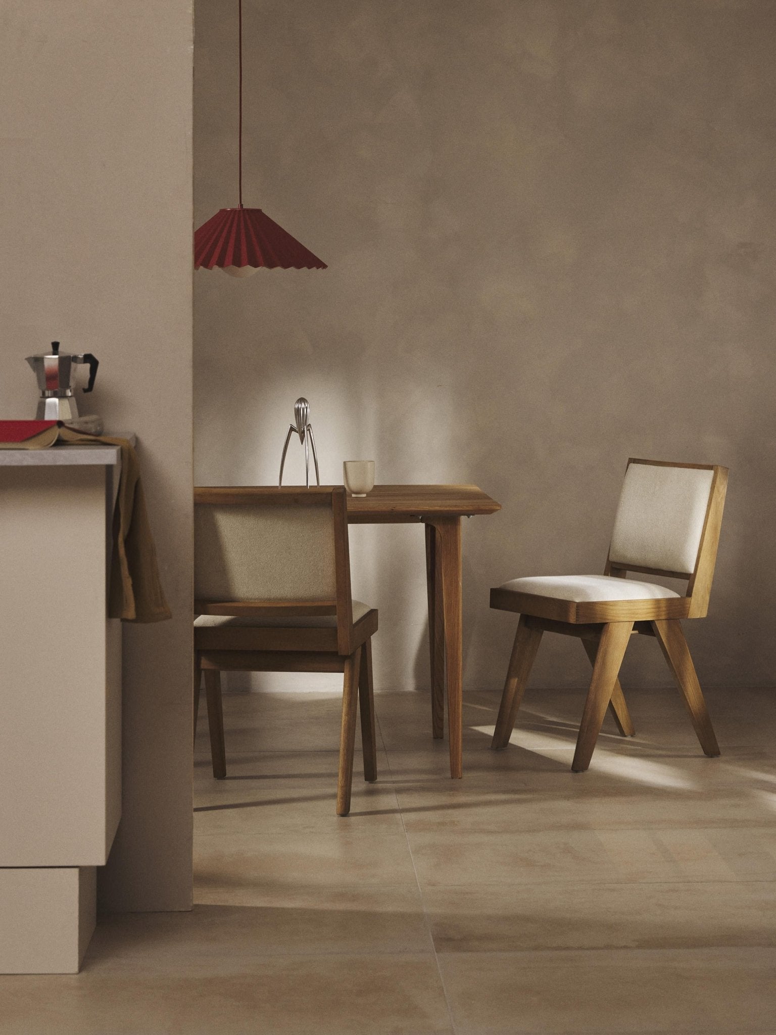 Sissi Modern Ahşap Sandalye - Premium Dolgulu Tasarım - Velotti