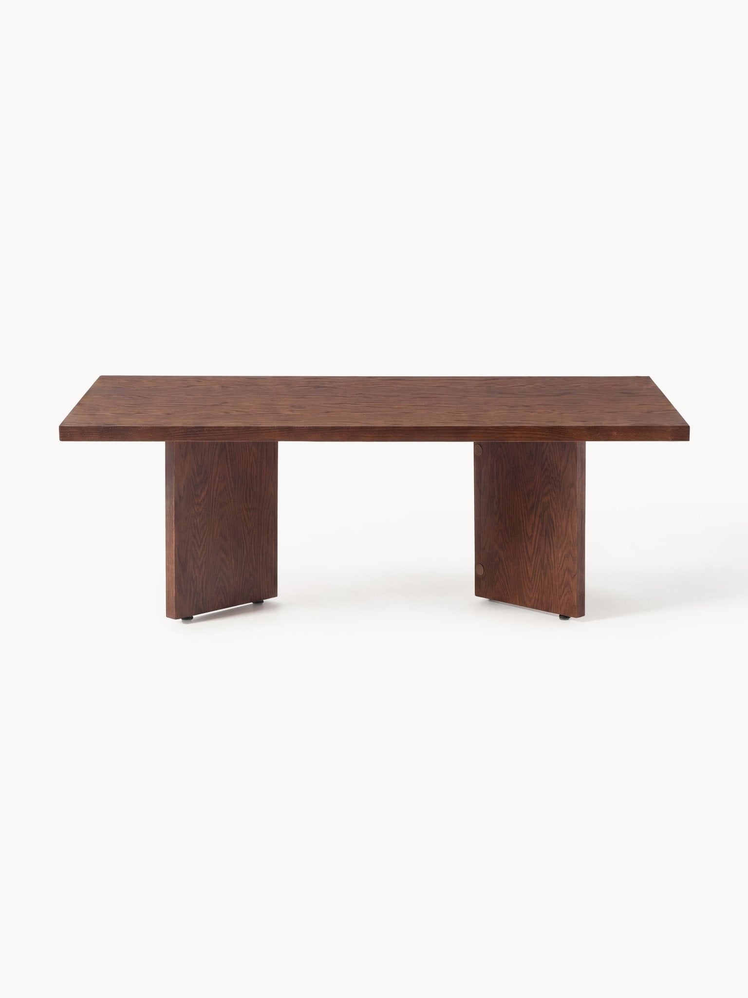 Toni Modern Ahşap Orta Sehpa Doğal Meşe Kaplama 100 cm - Velotti