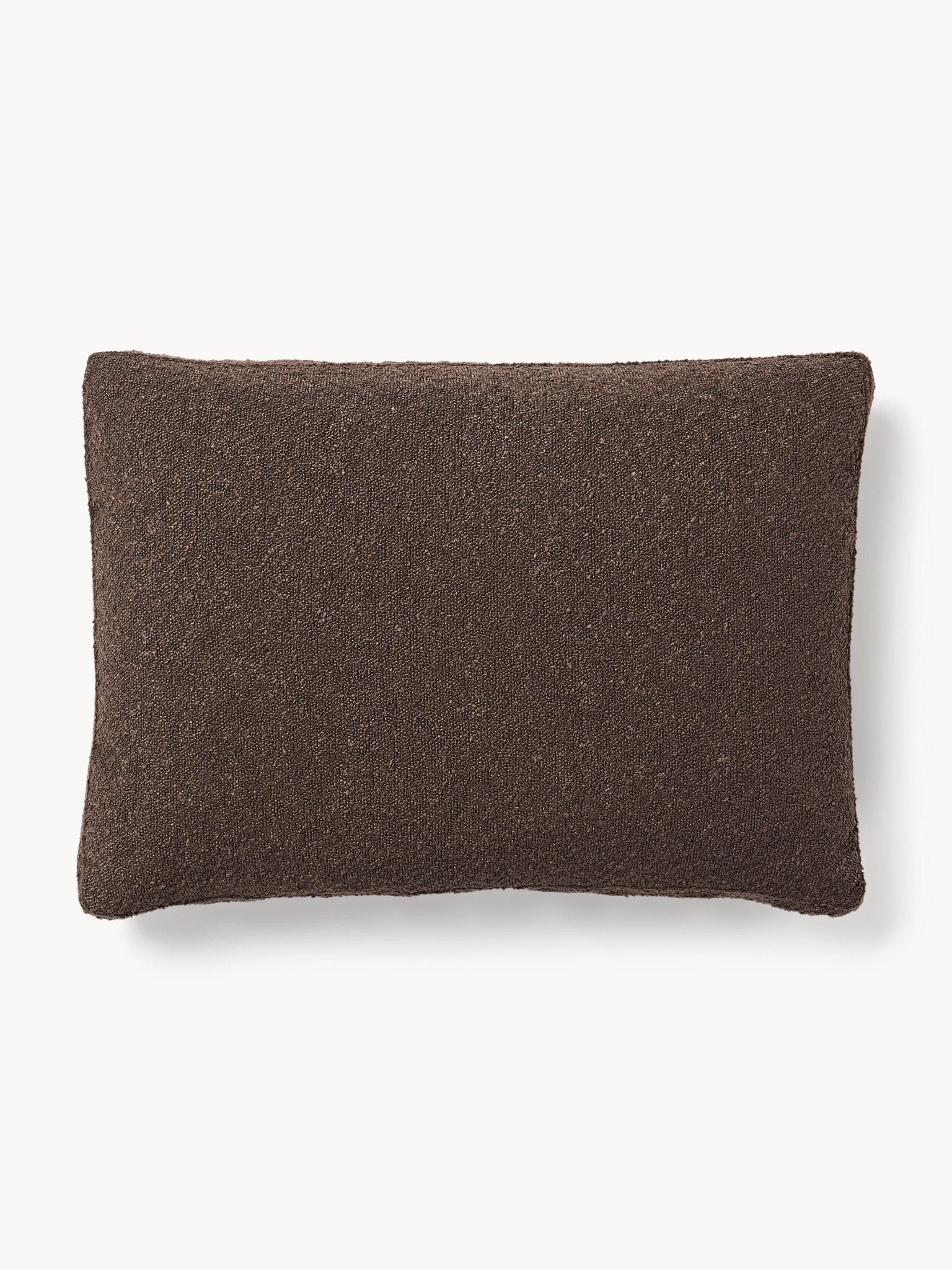 Tribeca Bouclé Kırlent 50 x 70 cm Koyu Kahverengi - Velotti