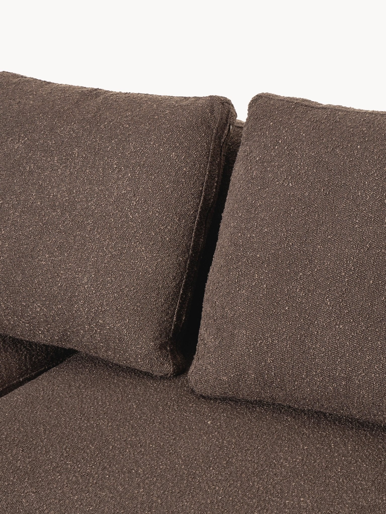 Tribeca Bouclé U-Tipi Koltuk 356cm Modern Lüks Salon Mobilyası - Velotti