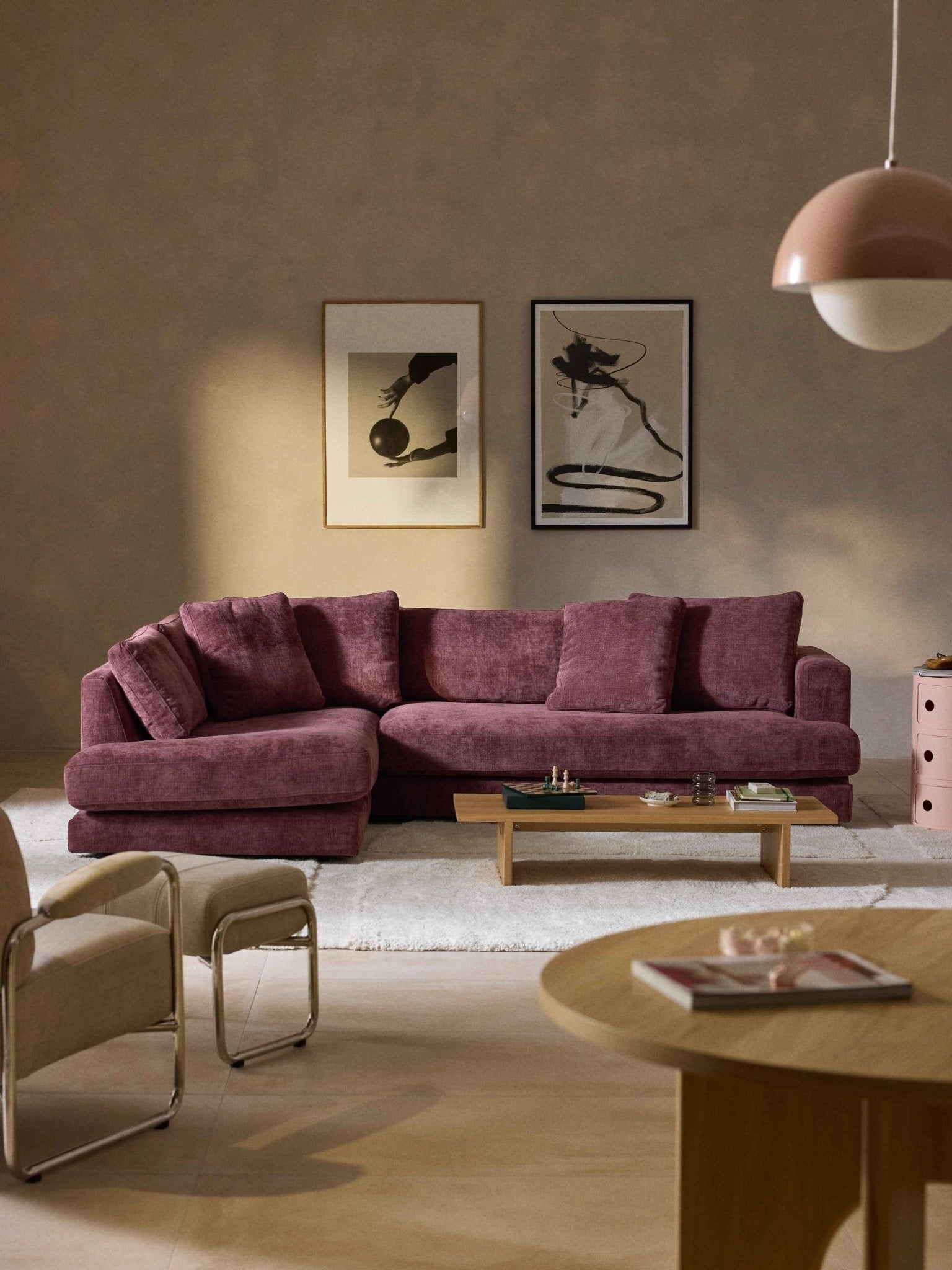Tribeca Lüks Köşe Koltuk 274 cm - Velotti