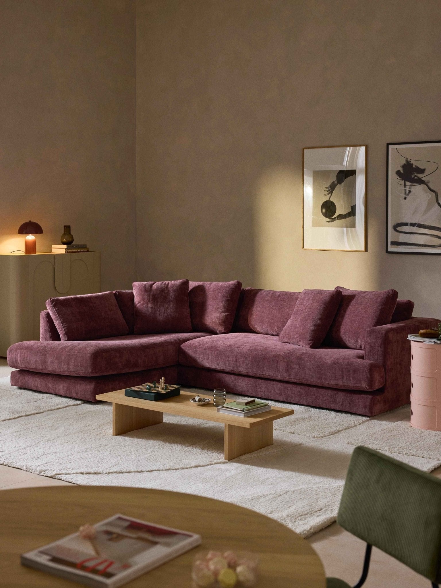 Tribeca Lüks Köşe Koltuk 274 cm - Velotti