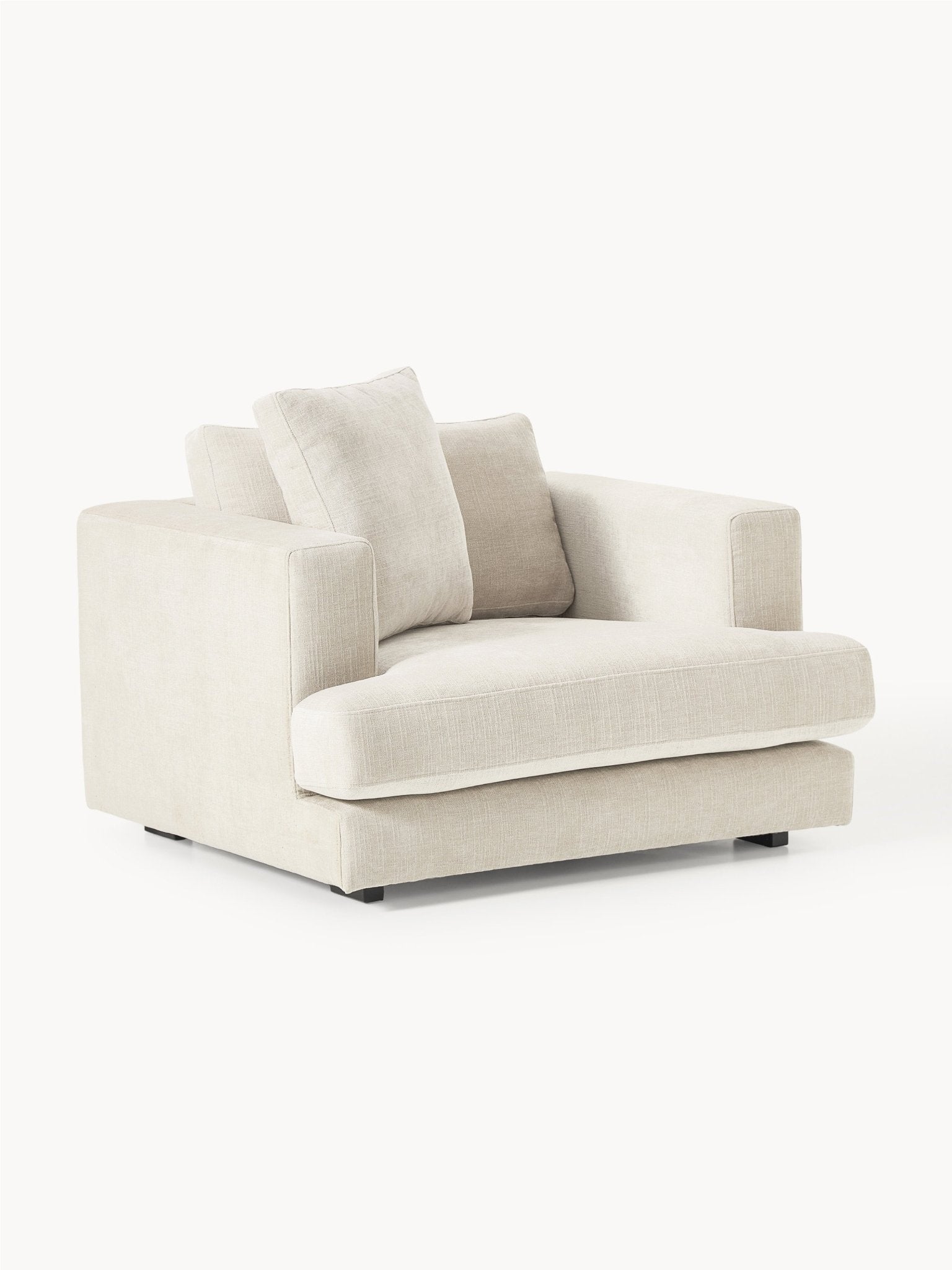 Tribeca Modern Lüks Tekli Koltuk 110 cm - Velotti