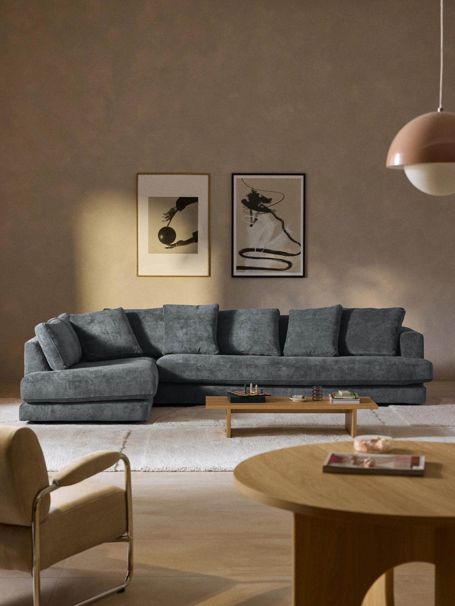 Tribeca XL Köşe Koltuk – Modern Lüks Salon Mobilyası ve Tasarım - Velotti