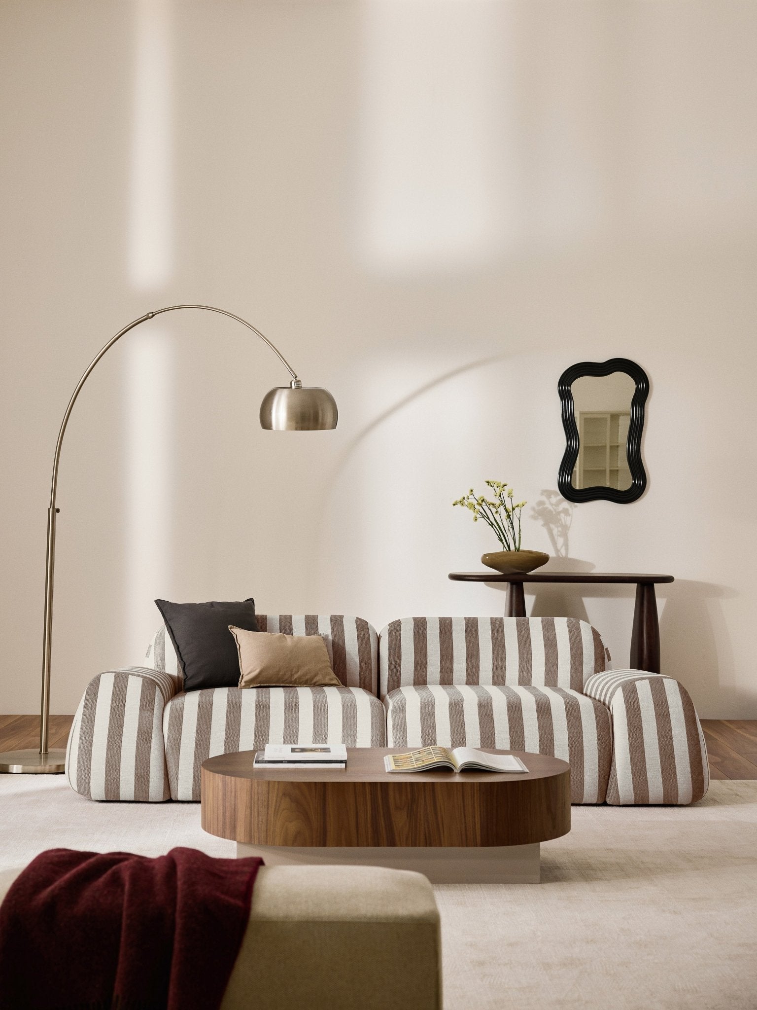 Wolke 3-Kişilik Modüler Kanepe Sculptural Modern Tasarım - Velotti