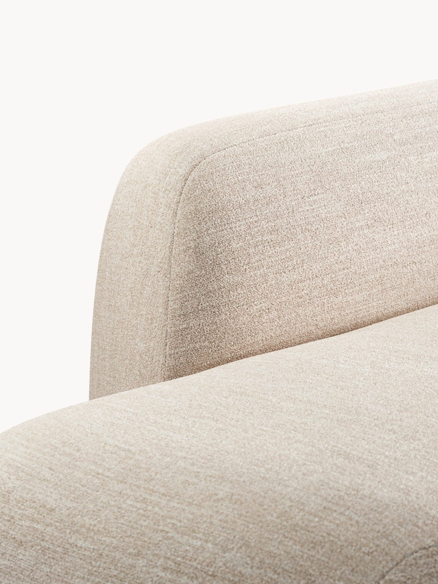 Wolke 4-Kişilik Modüler Bouclé Köşe Koltuk Chaise Longue - Velotti