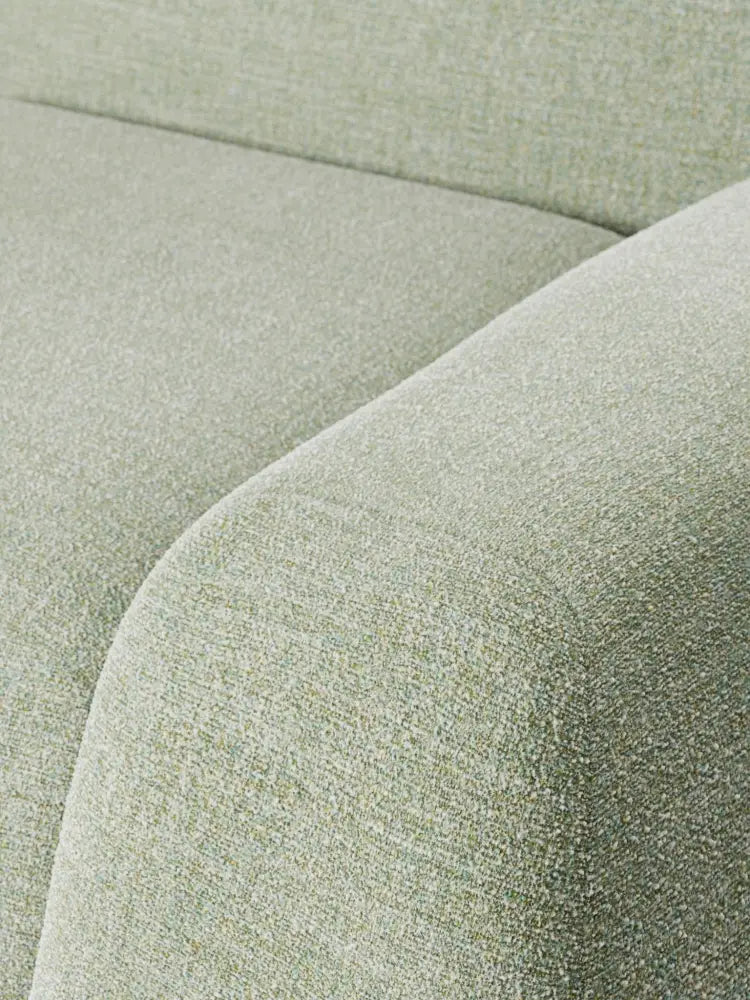 Wolke 4 Kişilik Modüler Bouclé Köşe Koltuk Modern Tasarım - Velotti