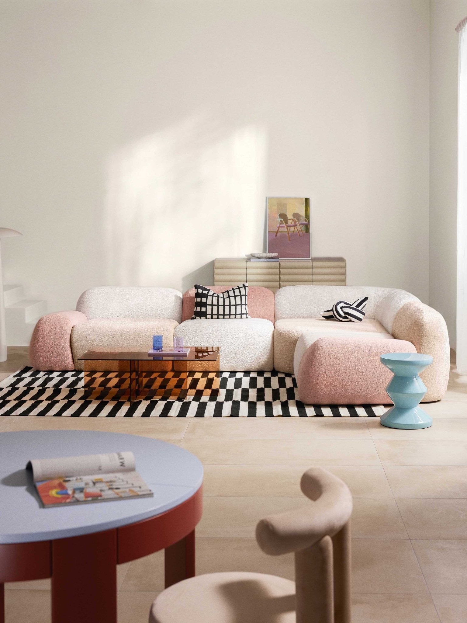 Wolke 4-Kişilik Modüler Köşe Koltuk Fuorisalone Edition - Velotti