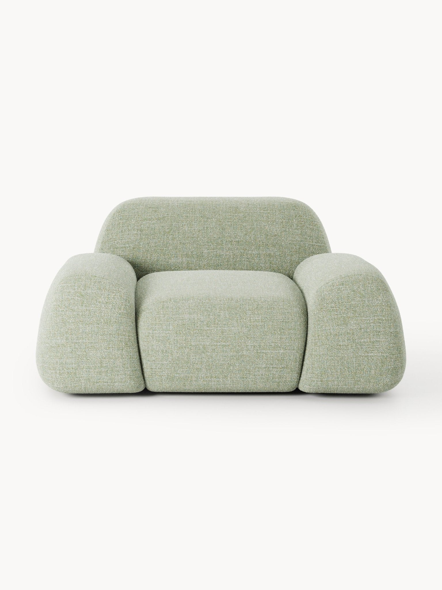 Wolke Bouclé Lounge Koltuk Modern Heykelsi Tasarım ve Konfor - Velotti