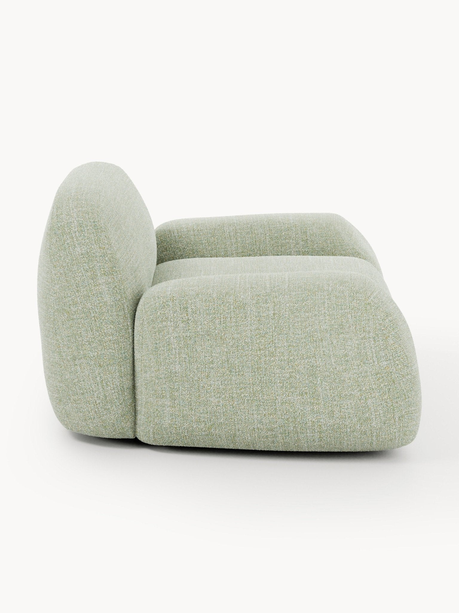 Wolke Bouclé Lounge Koltuk Modern Heykelsi Tasarım ve Konfor - Velotti