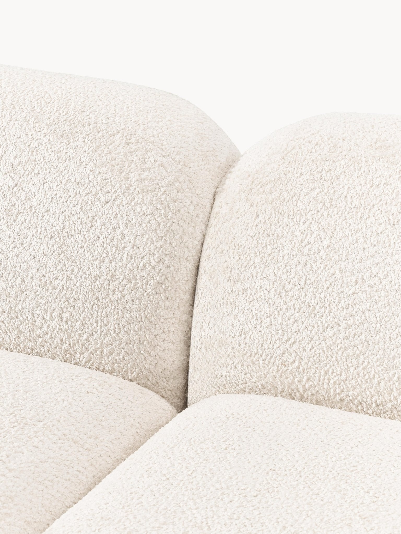 Wolke Modüler 3 Kişilik Teddy Bouclé Kanepe - Velotti