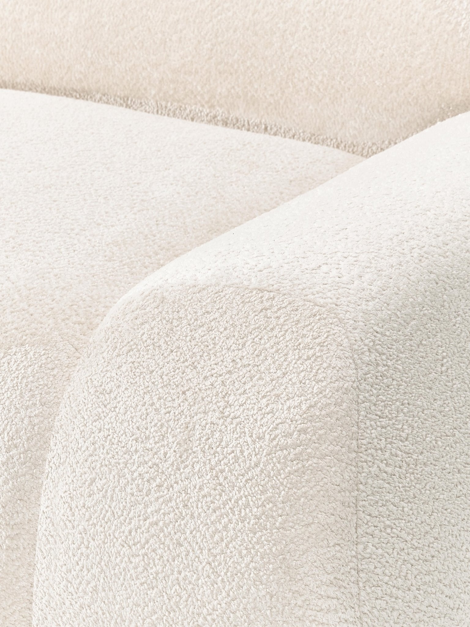 Wolke Modüler 3 Kişilik Teddy Bouclé Kanepe - Velotti