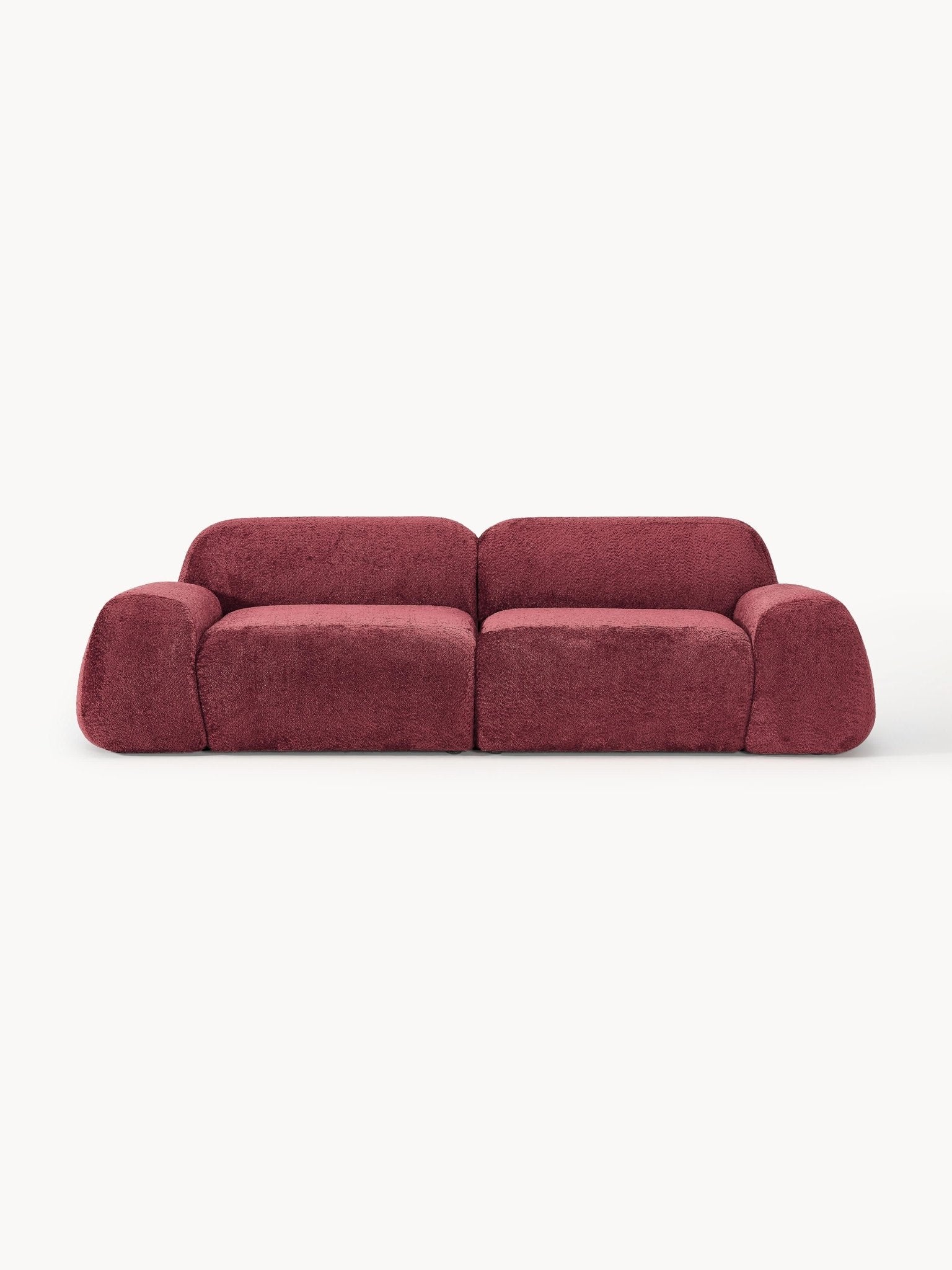 Wolke Modüler 3 Kişilik Teddy Bukle Koltuk - Velotti