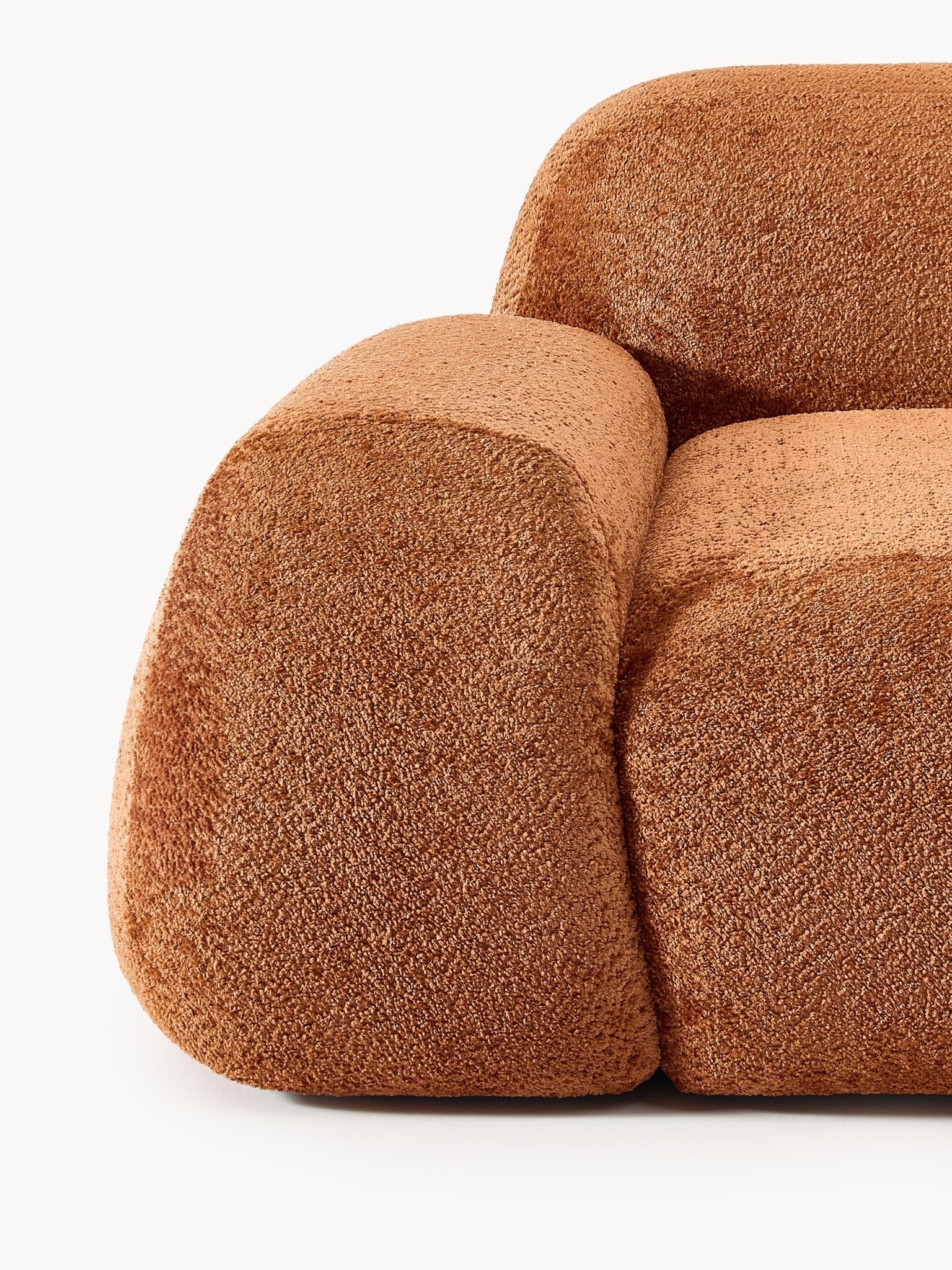 Wolke Modüler 4 Kişilik Teddy Bukle Koltuk - Velotti