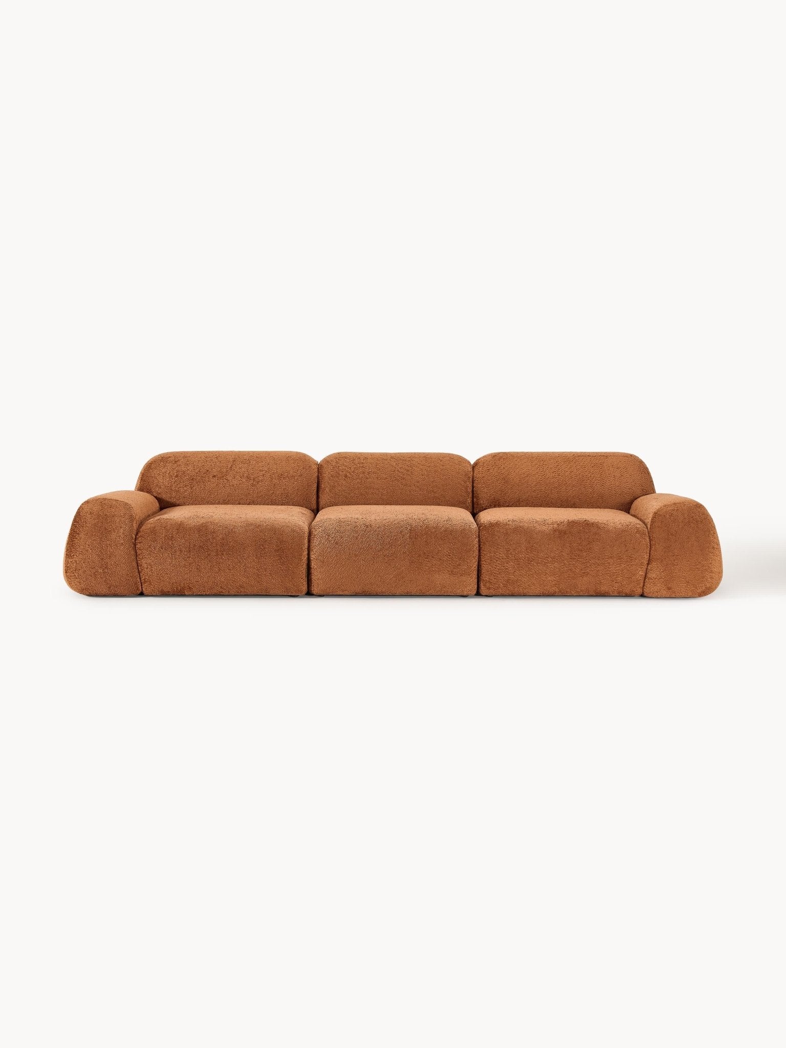 Wolke Modüler 4 Kişilik Teddy Bukle Koltuk - Velotti