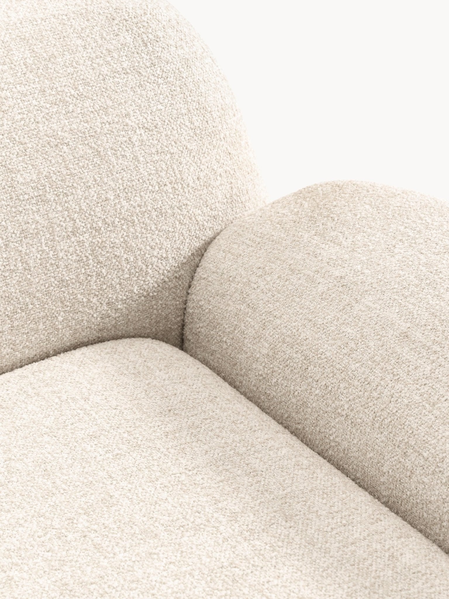 Wolke Modüler Bouclé Köşe Koltuk 3 Kişilik Modern Tasarım - Velotti