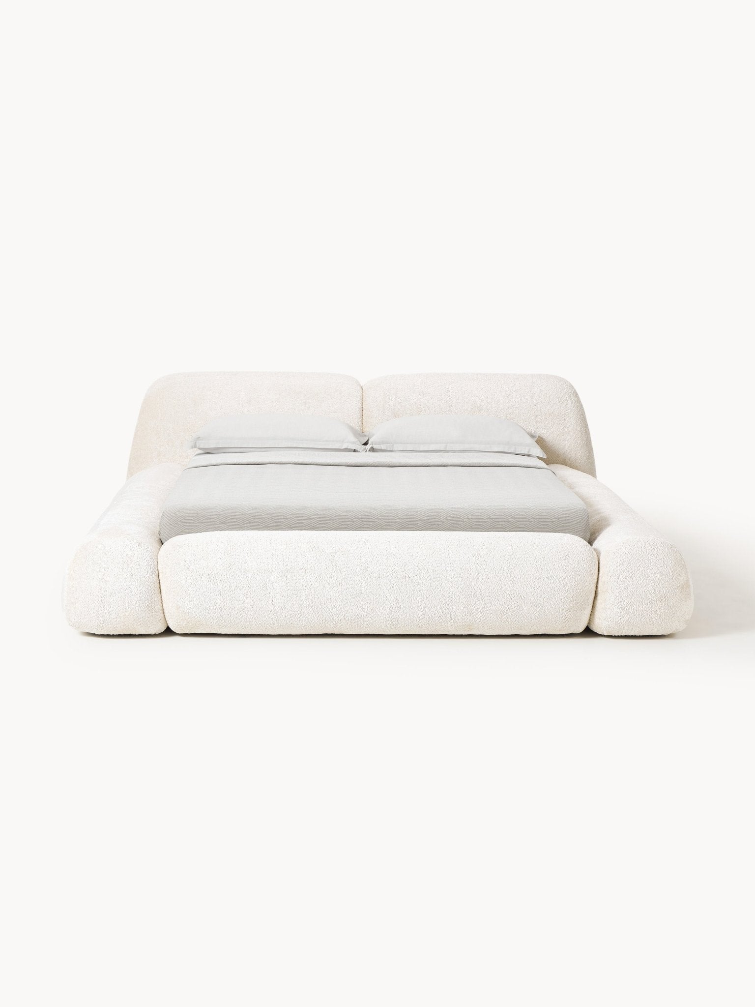 Wolke Teddy Bouclé Karyola Lüks Tasarım 140x200cm - Velotti