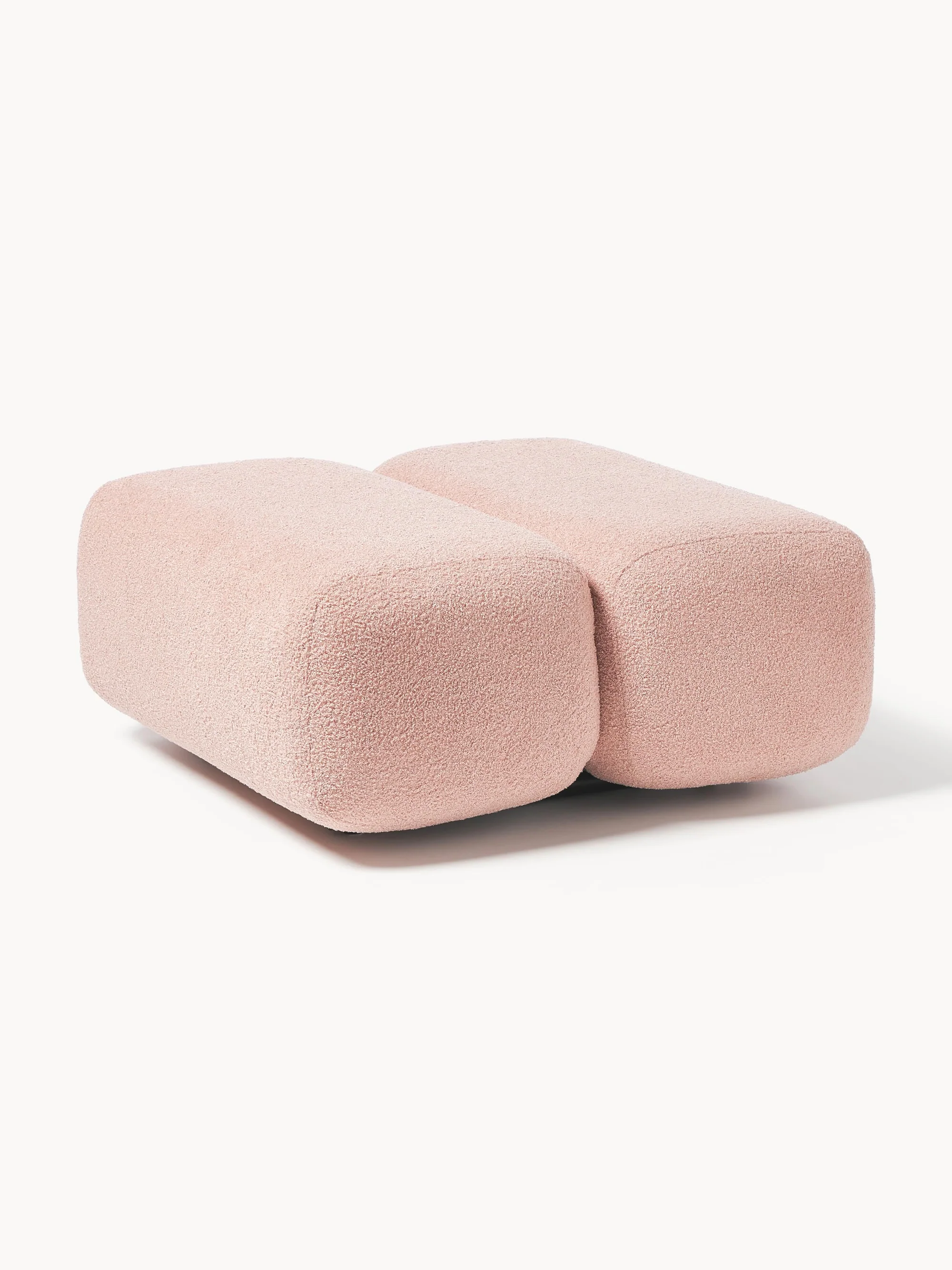Tırtıl Puffy Kumaş Puf